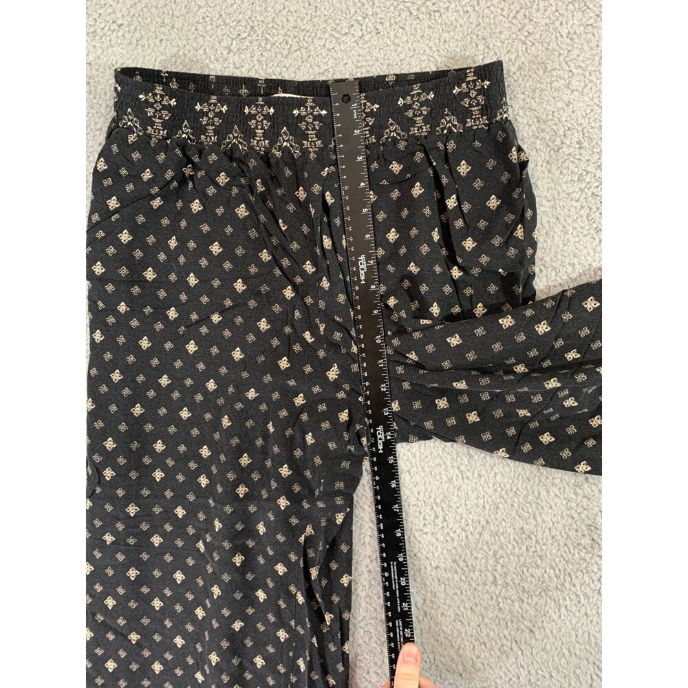 Women's Hollister Boho Bohemian Wide Flare CottageCore Leggings Pants Size Large - Picture 5 of 8